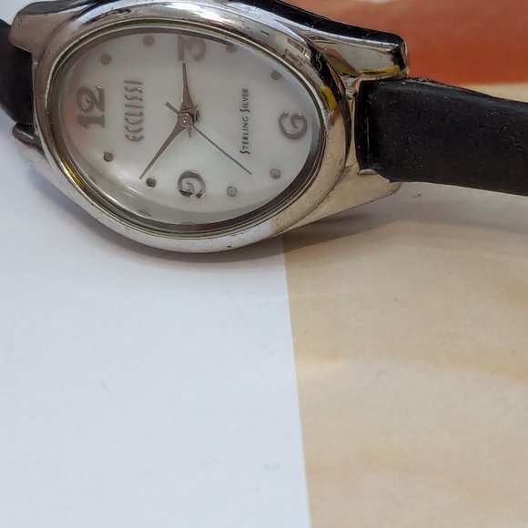 Ecclissi Vintage Sterling Silver Watch Case Watch is 925 Sterling Silver - Picture 3 of 6